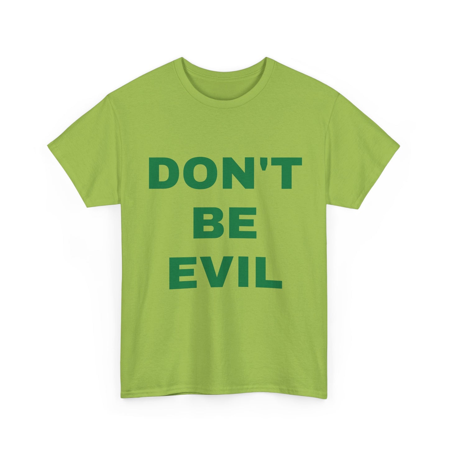 Womens' DON'T BE EVIL Cotton Tee