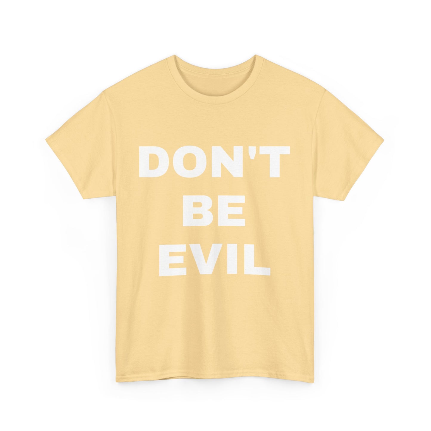 Mens' DON'T BE EVIL Cotton Tee