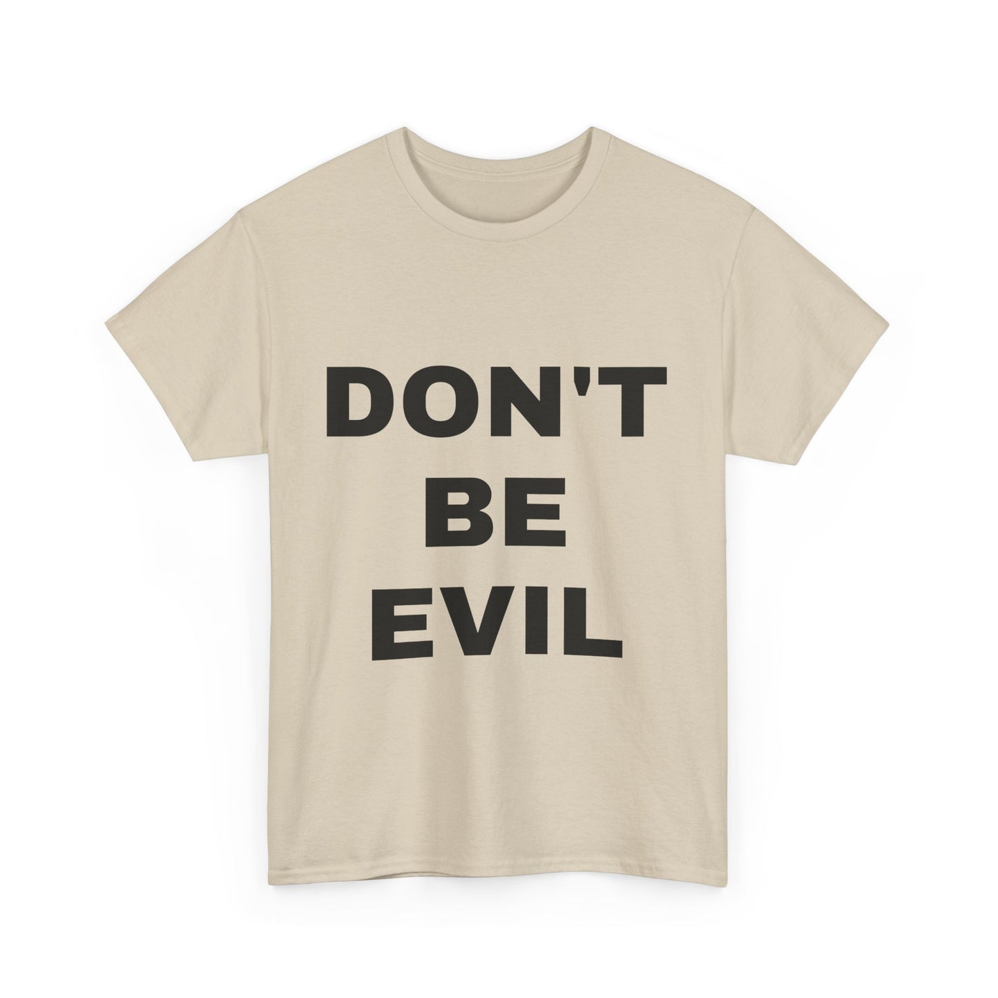 Womens' DON'T BE EVIL Cotton Tee