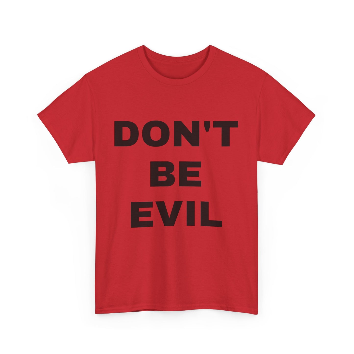 Mens' DON'T BE EVIL Cotton Tee