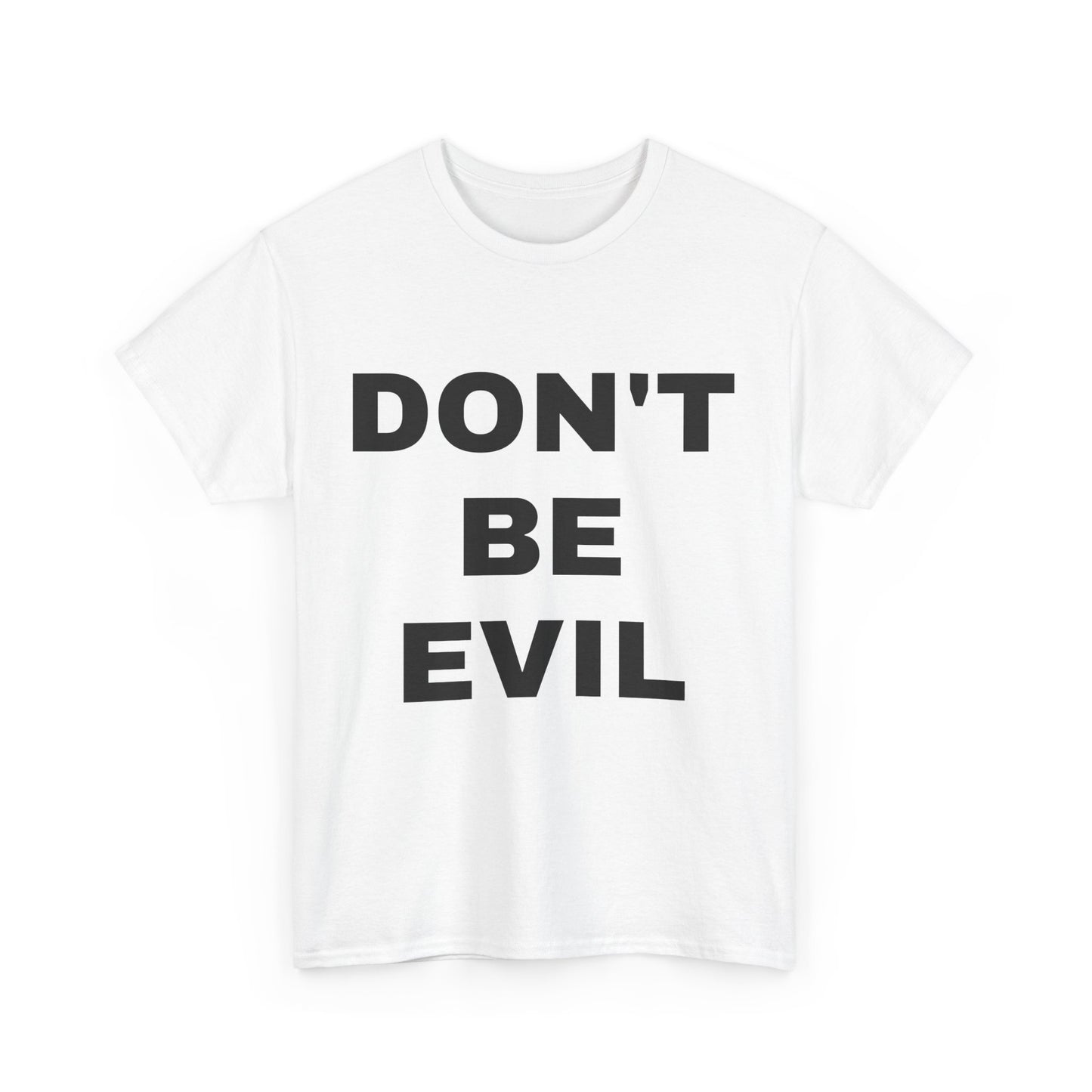 Mens' DON'T BE EVIL Cotton Tee