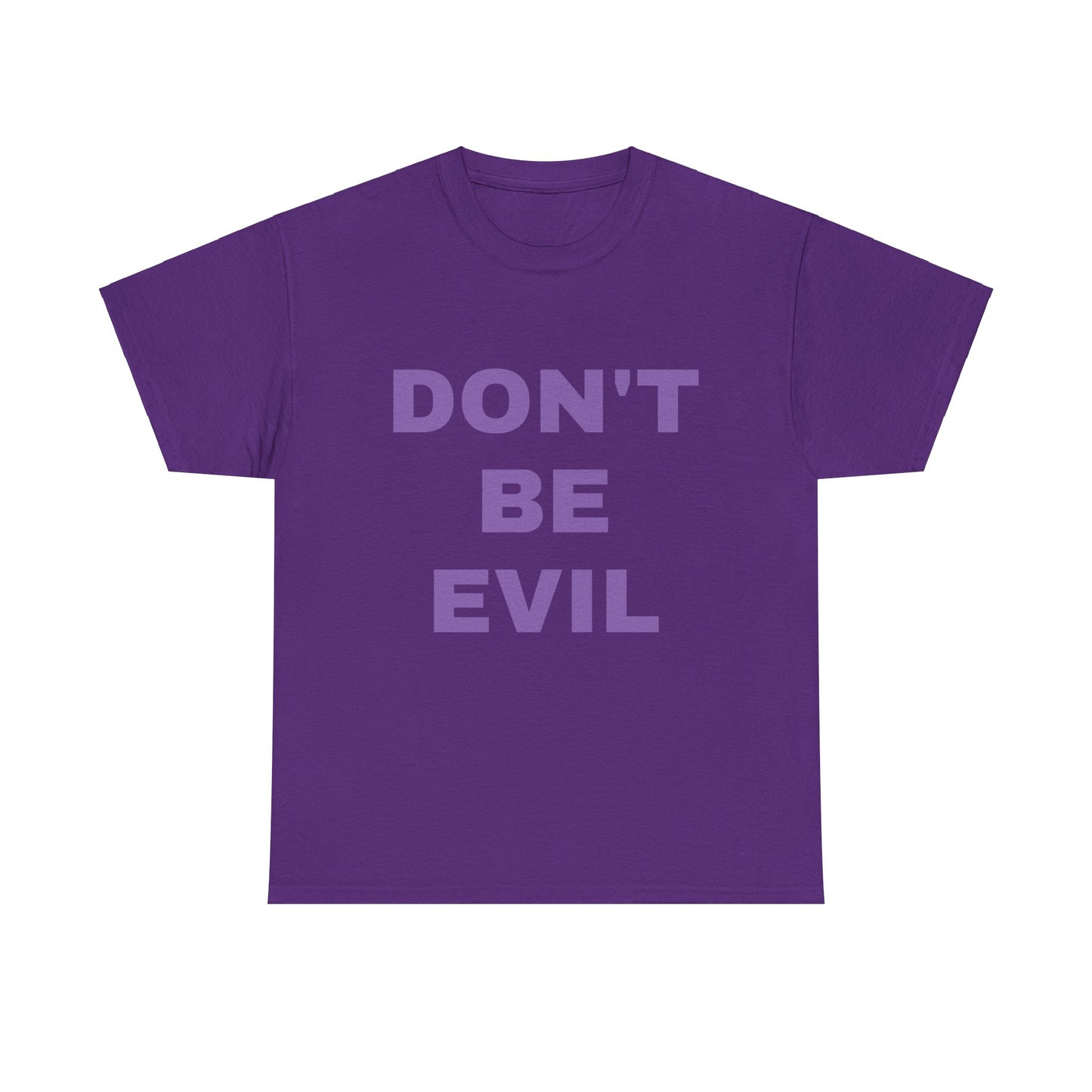 Womens' DON'T BE EVIL Cotton Tee