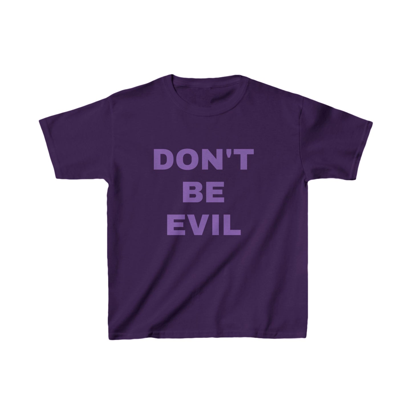 Kids DON'T BE EVIL Tee