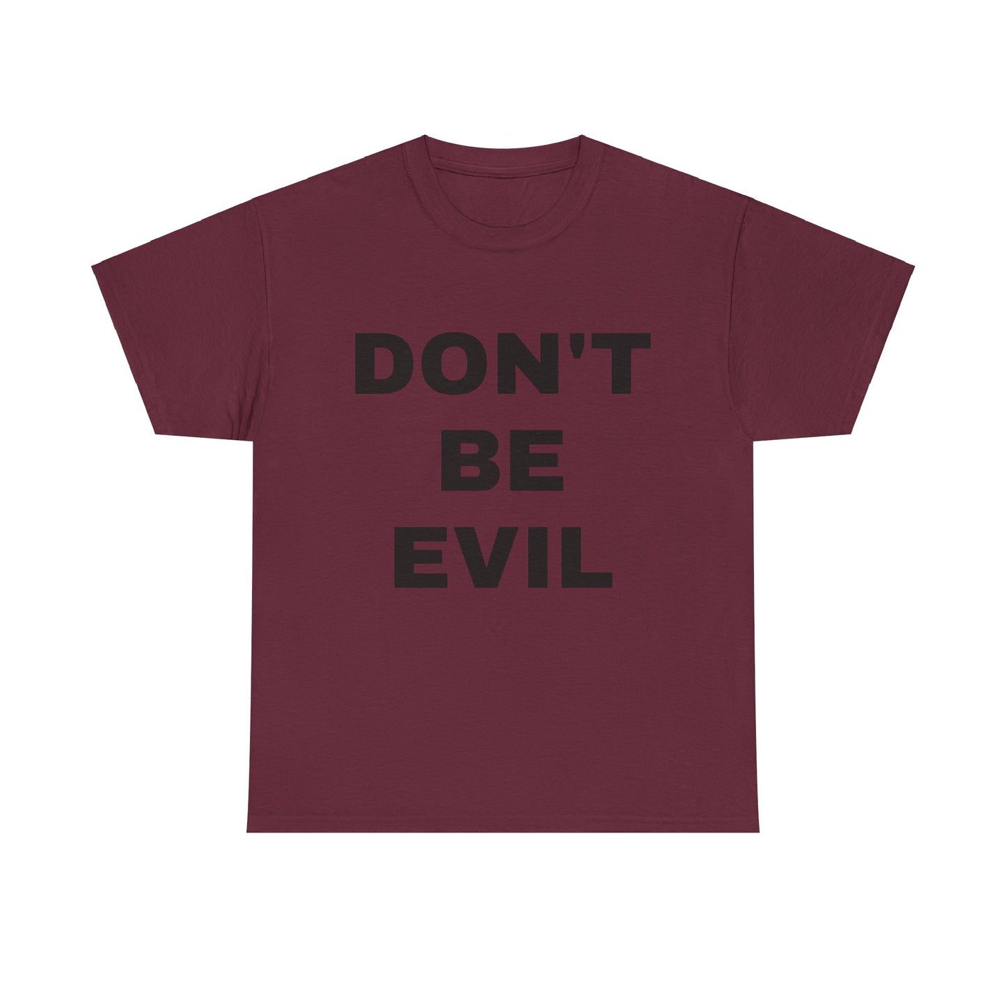 Mens' DON'T BE EVIL Cotton Tee