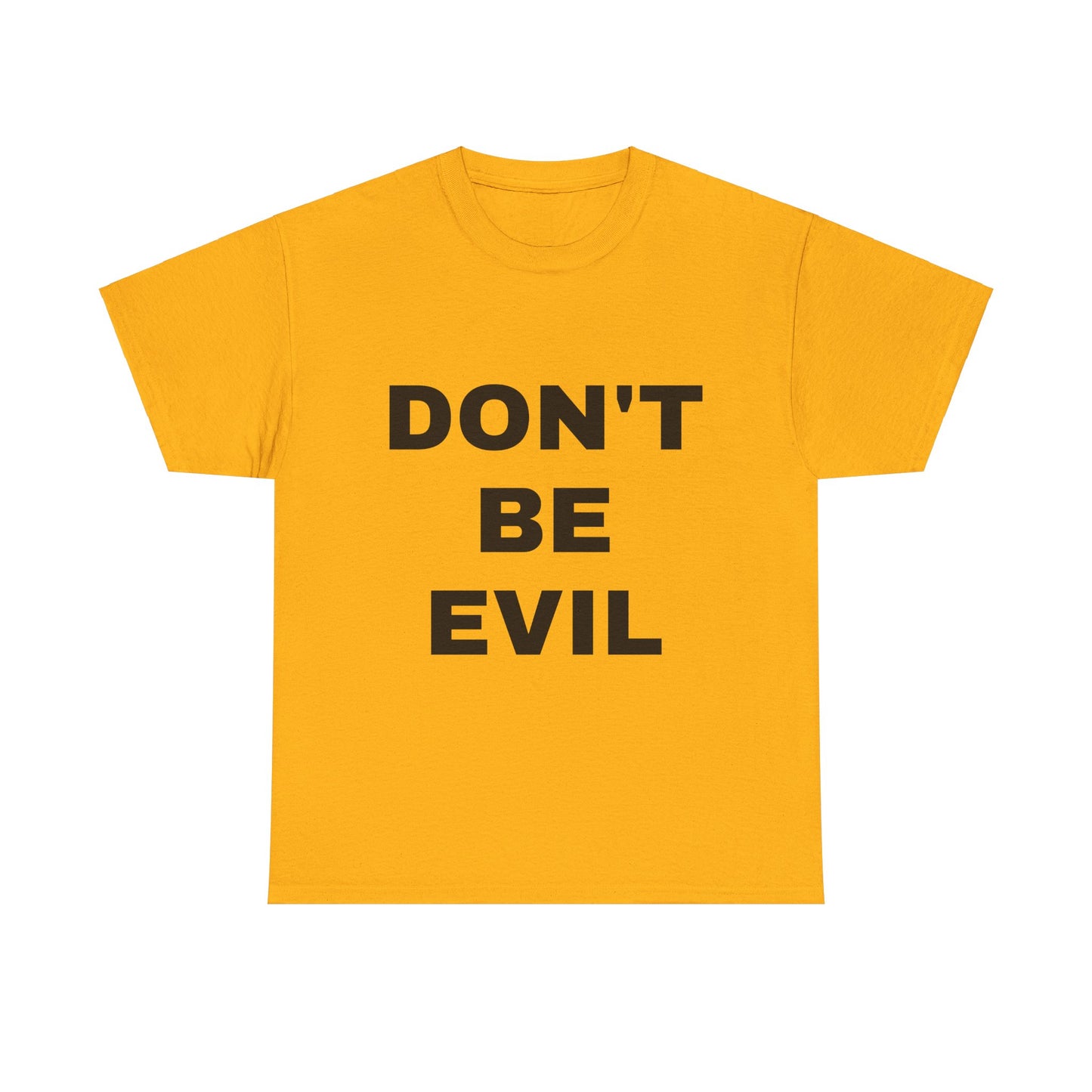 Womens' DON'T BE EVIL Cotton Tee