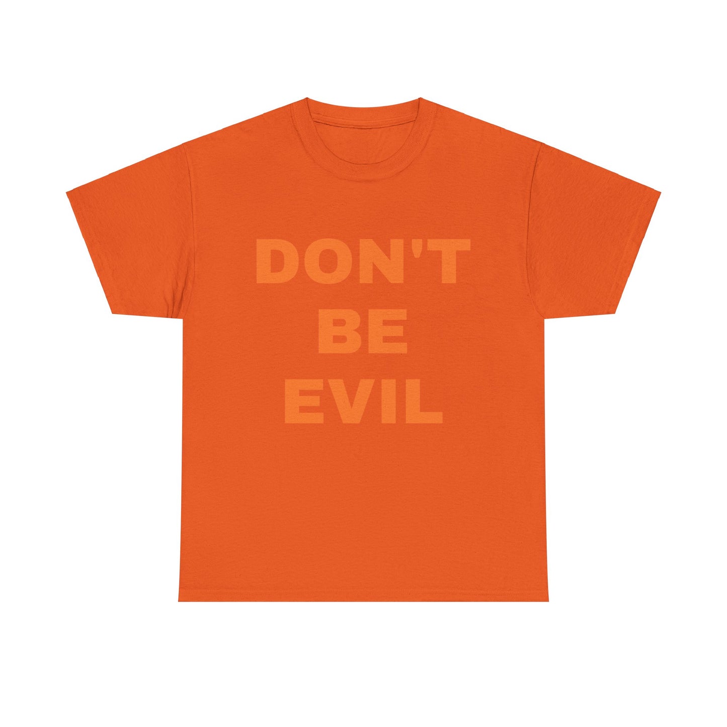 Mens' DON'T BE EVIL Cotton Tee