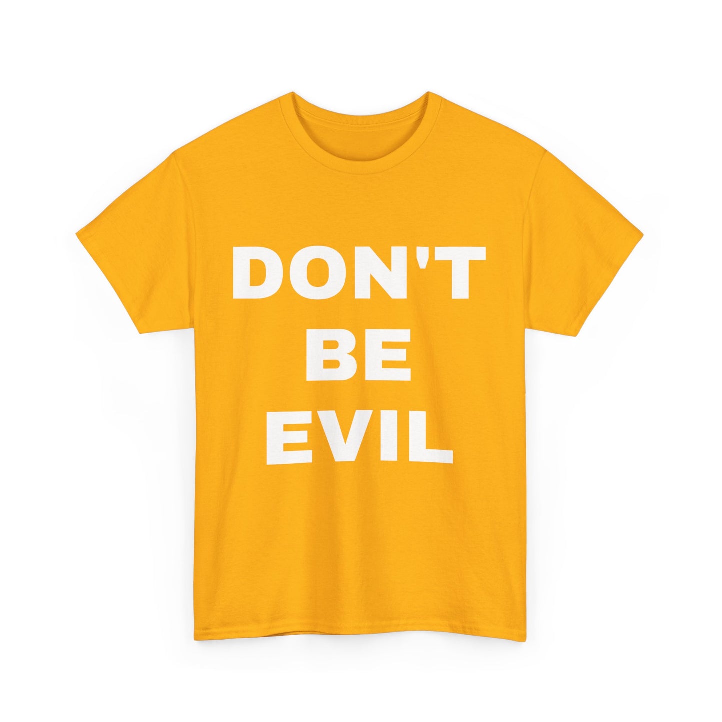 Mens' DON'T BE EVIL Cotton Tee