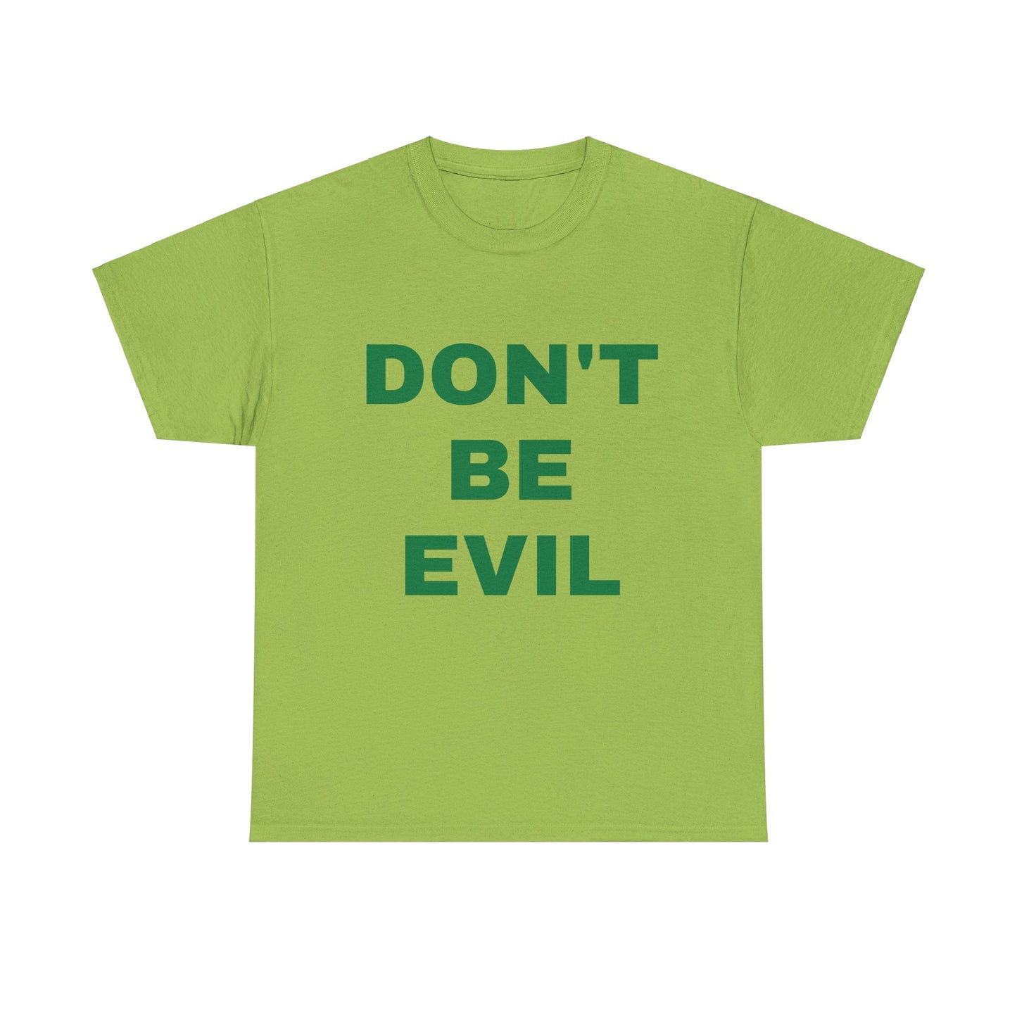 Womens' DON'T BE EVIL Cotton Tee