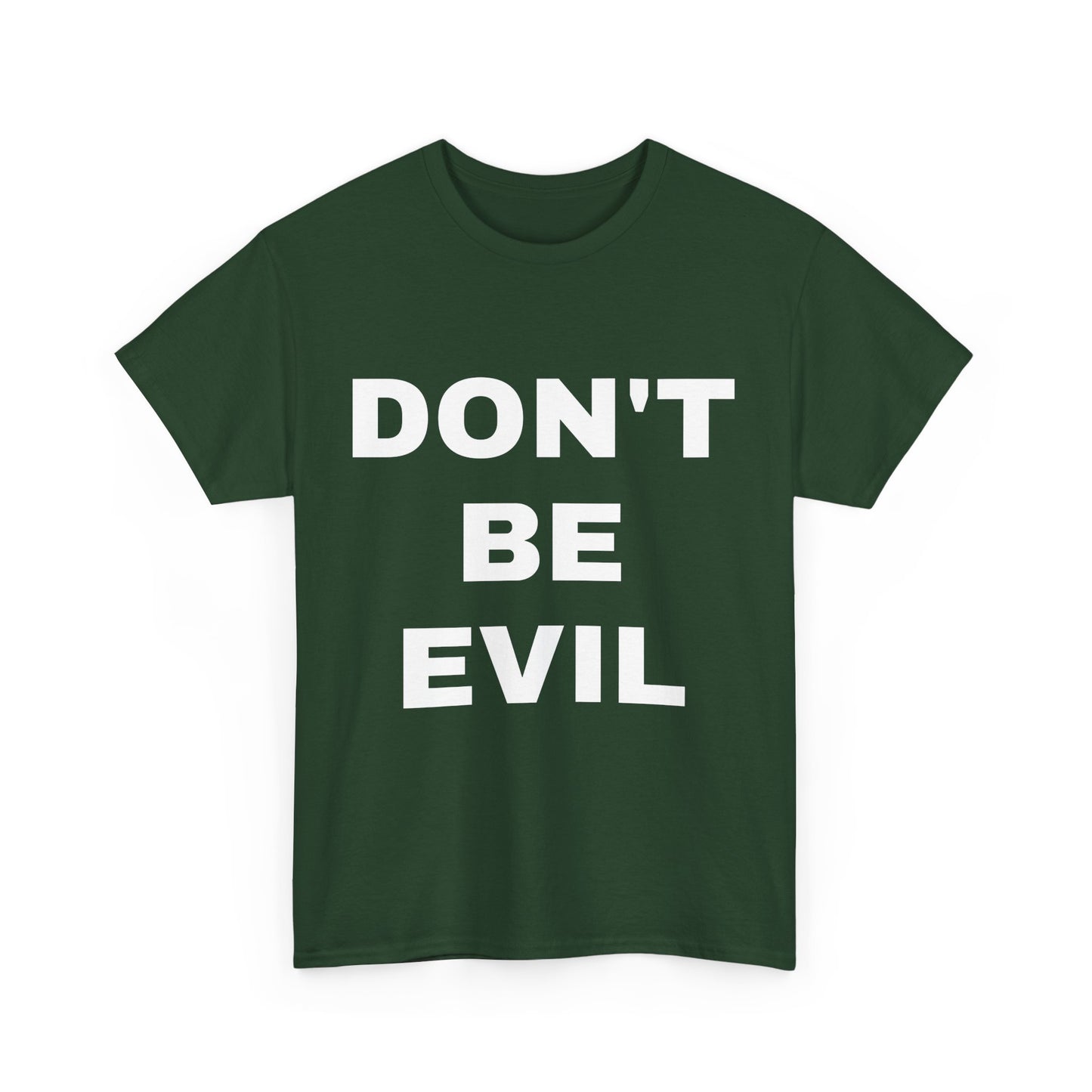 Mens' DON'T BE EVIL Cotton Tee