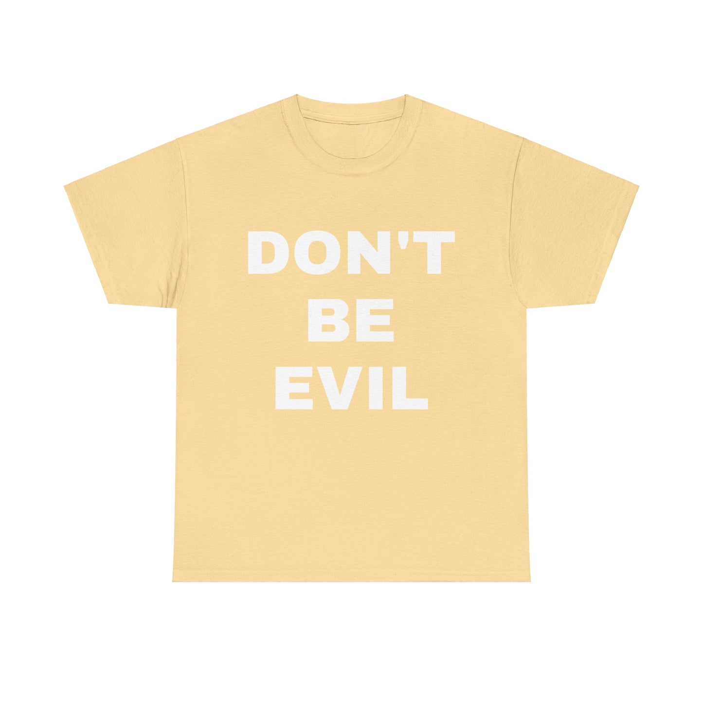 Mens' DON'T BE EVIL Cotton Tee