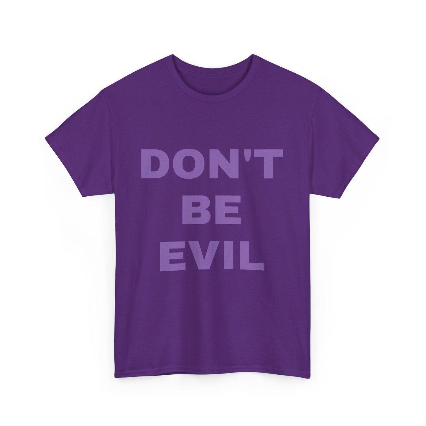 Womens' DON'T BE EVIL Cotton Tee