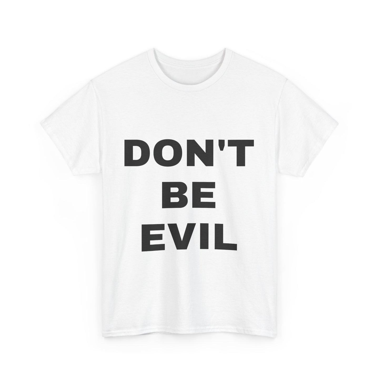 Womens' DON'T BE EVIL Cotton Tee