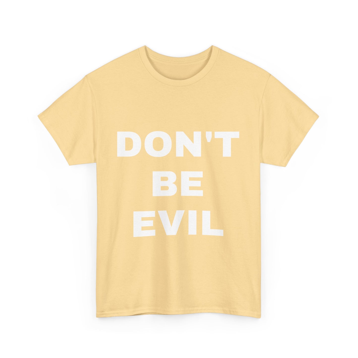 Womens' DON'T BE EVIL Cotton Tee