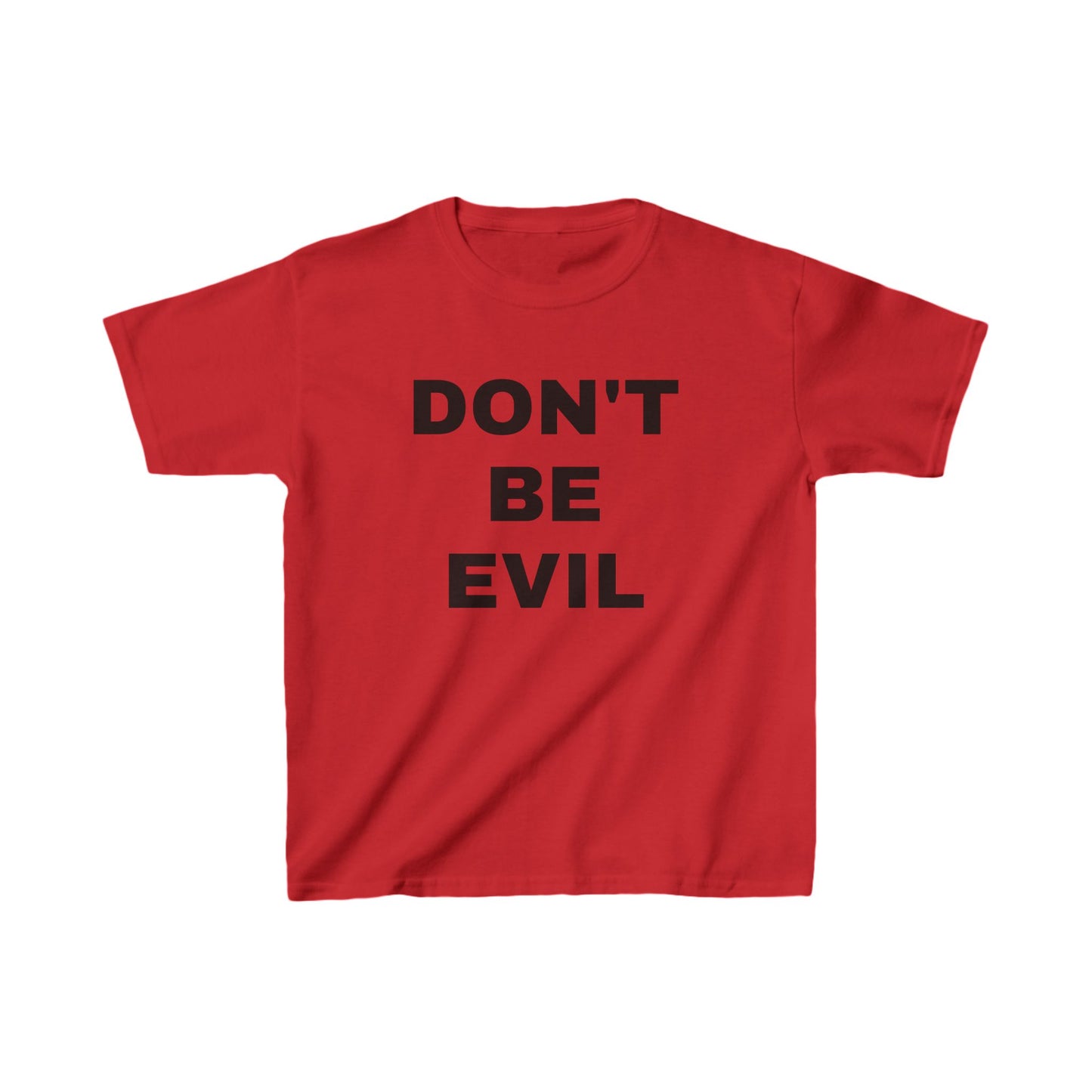 Kids DON'T BE EVIL Tee