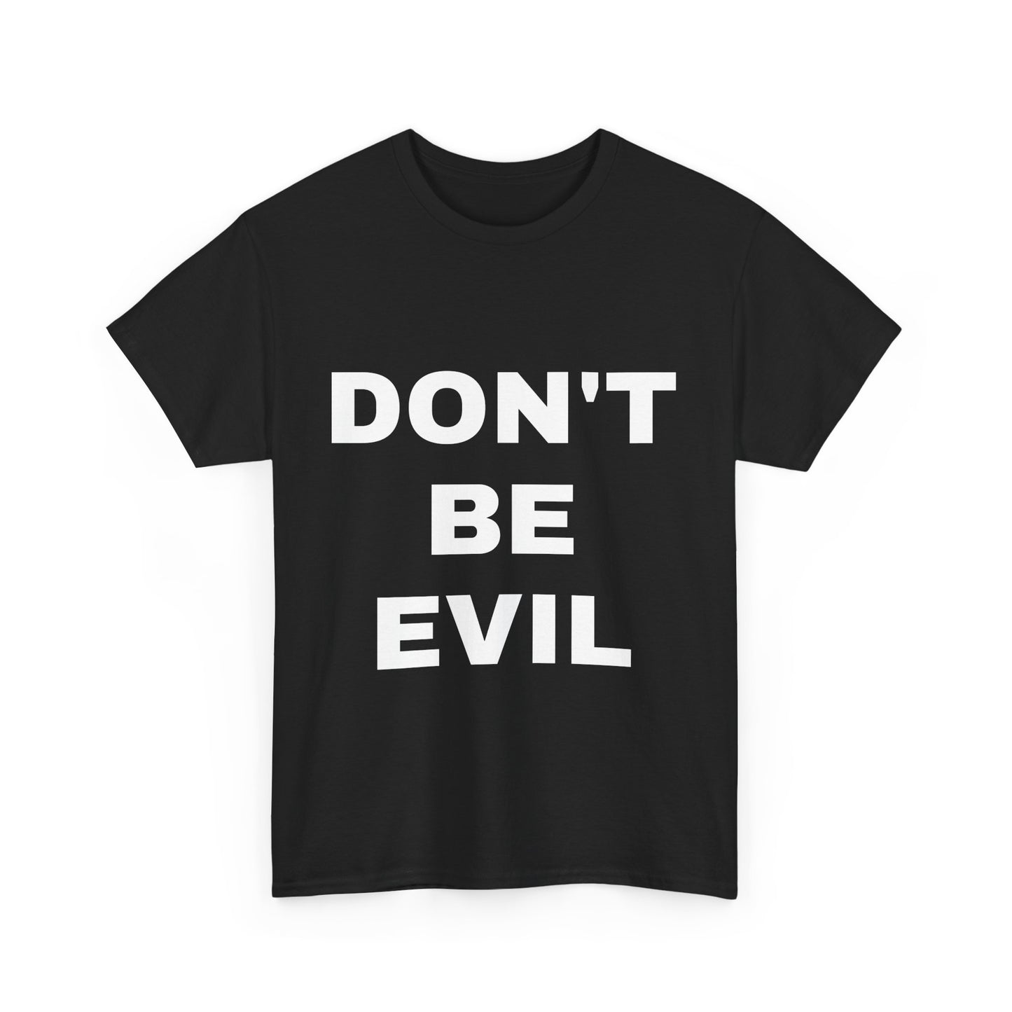 Womens' DON'T BE EVIL Cotton Tee