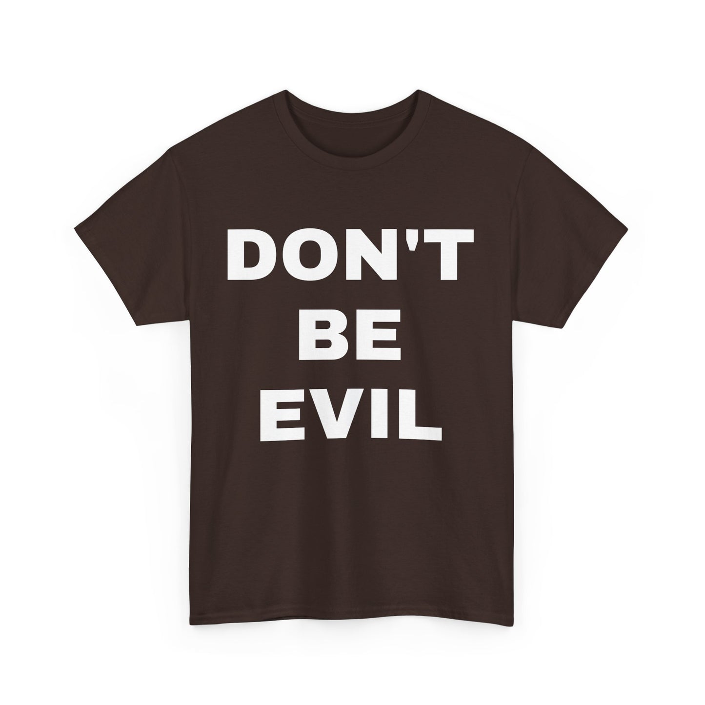 Mens' DON'T BE EVIL Cotton Tee