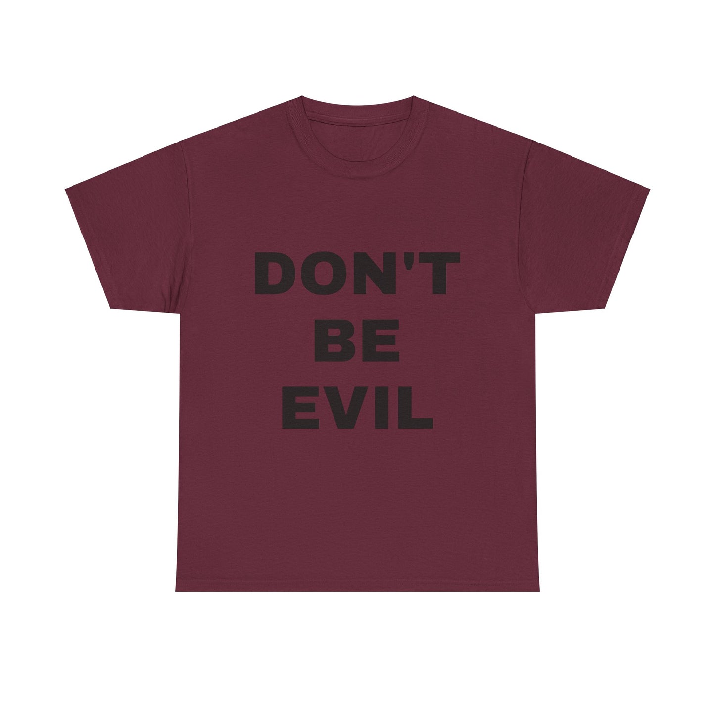 Womens' DON'T BE EVIL Cotton Tee