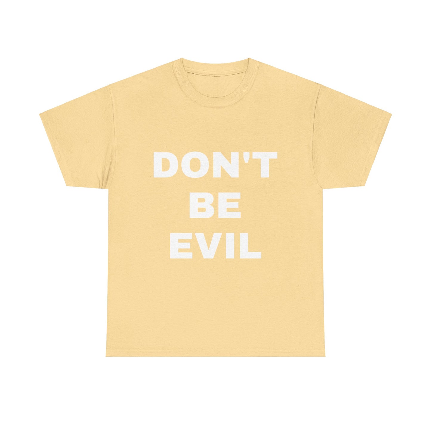 Womens' DON'T BE EVIL Cotton Tee