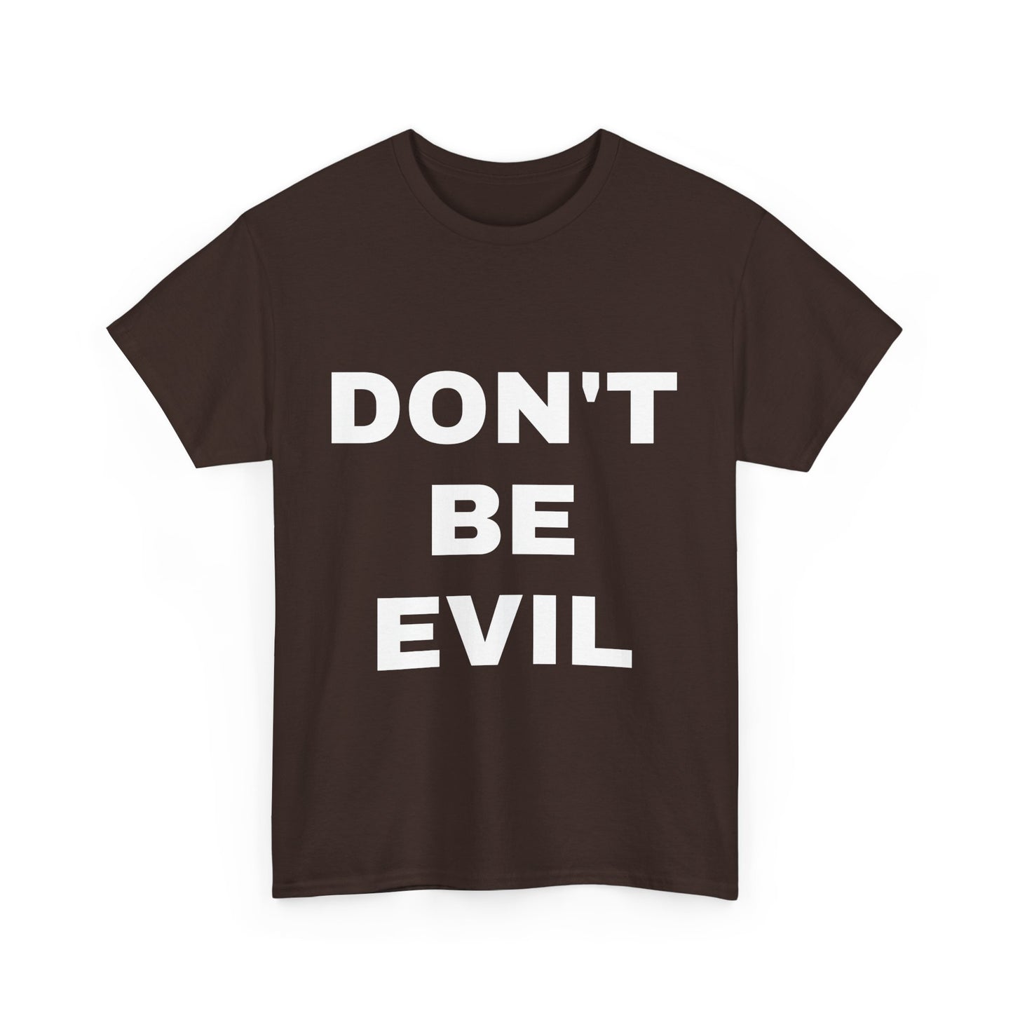 Womens' DON'T BE EVIL Cotton Tee