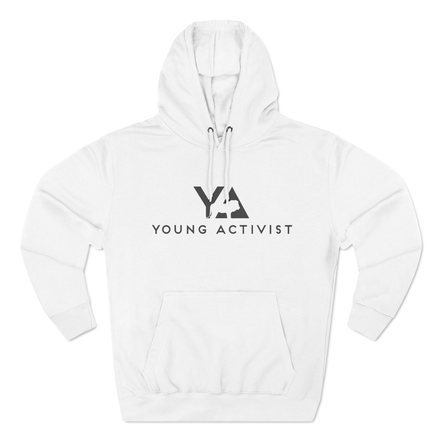 Three-Panel Fleece Hoodie