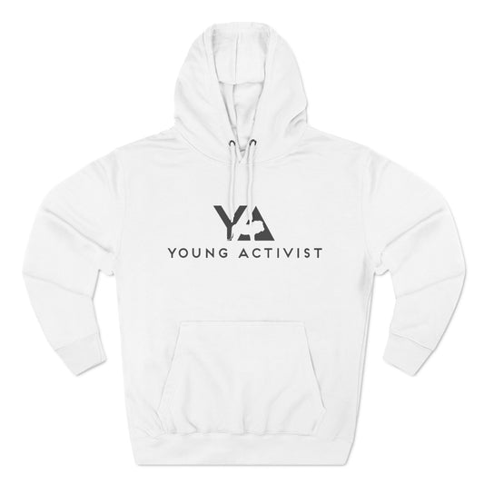 Three-Panel Fleece Hoodie