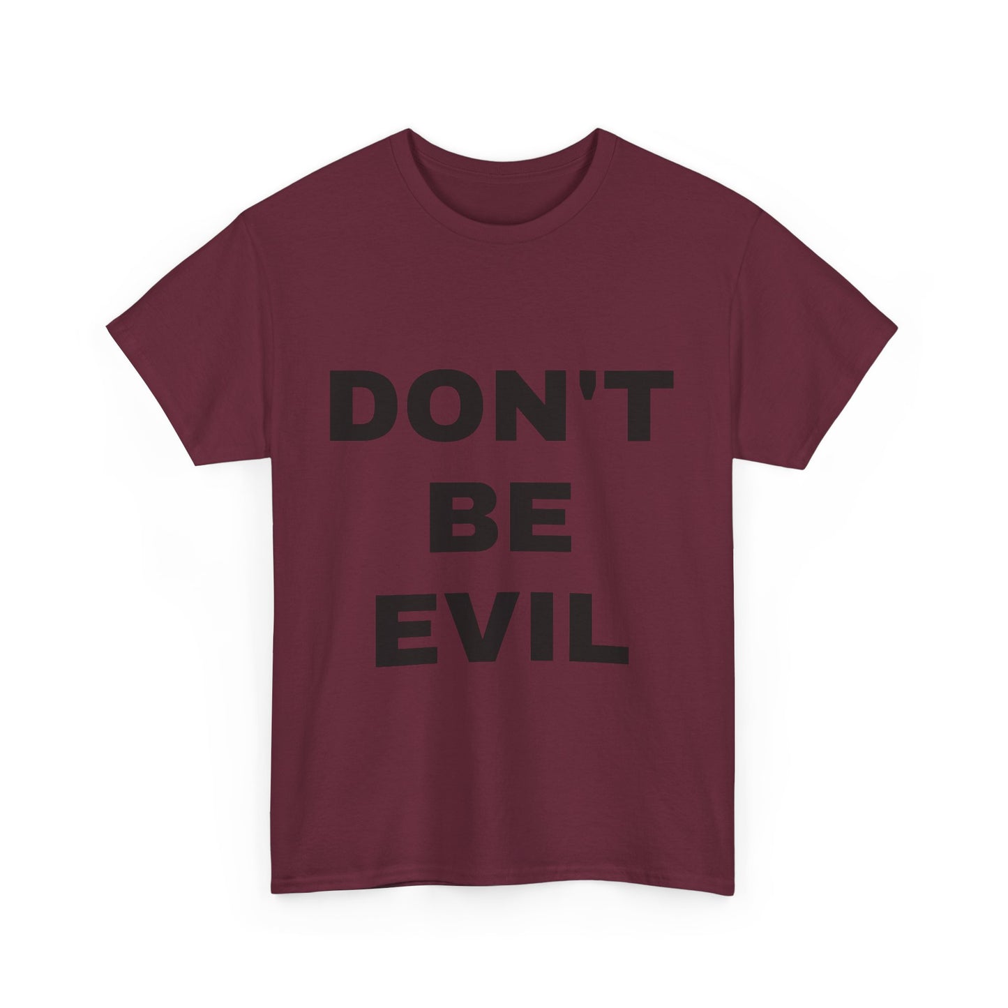 Womens' DON'T BE EVIL Cotton Tee