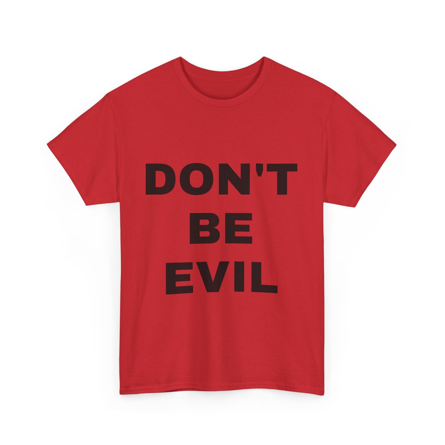 Womens' DON'T BE EVIL Cotton Tee