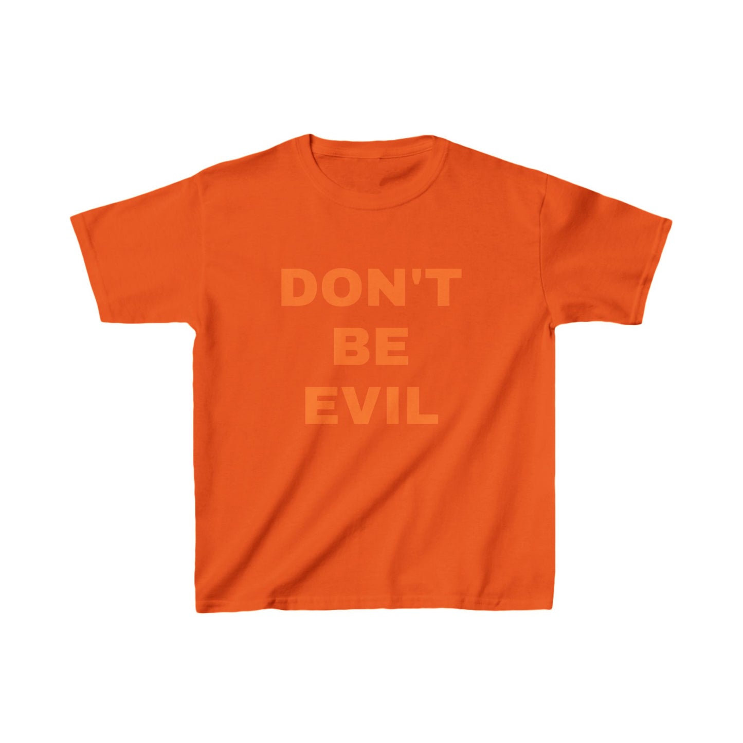 Kids DON'T BE EVIL Tee