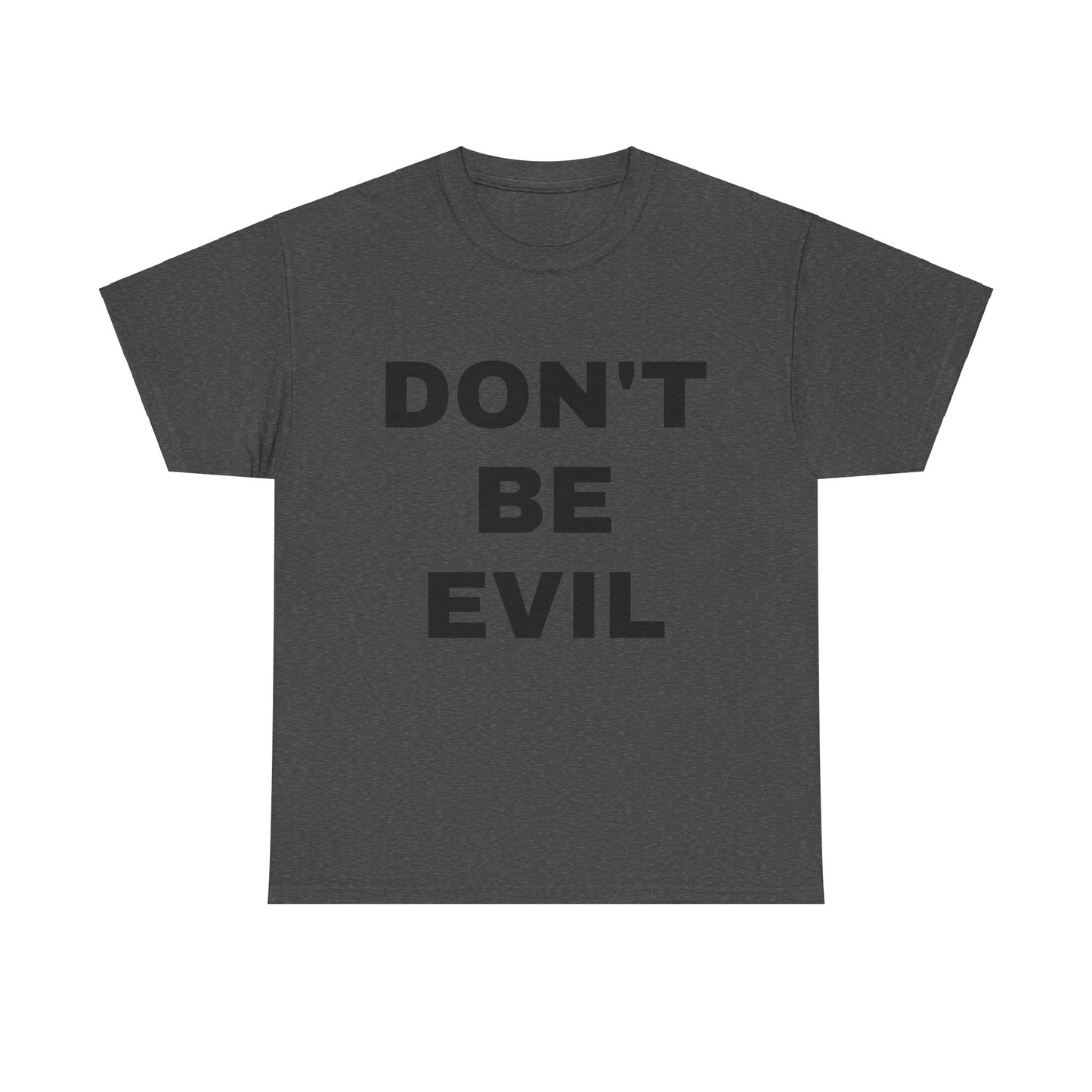 Mens' DON'T BE EVIL Cotton Tee