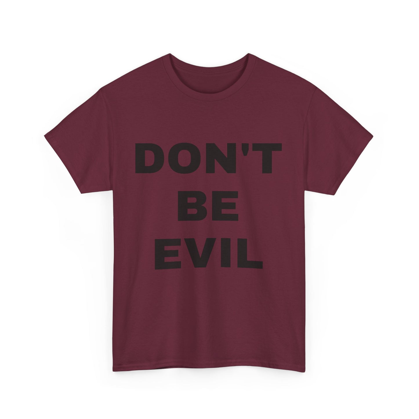 Mens' DON'T BE EVIL Cotton Tee