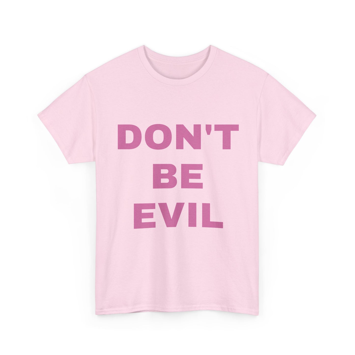 Womens' DON'T BE EVIL Cotton Tee